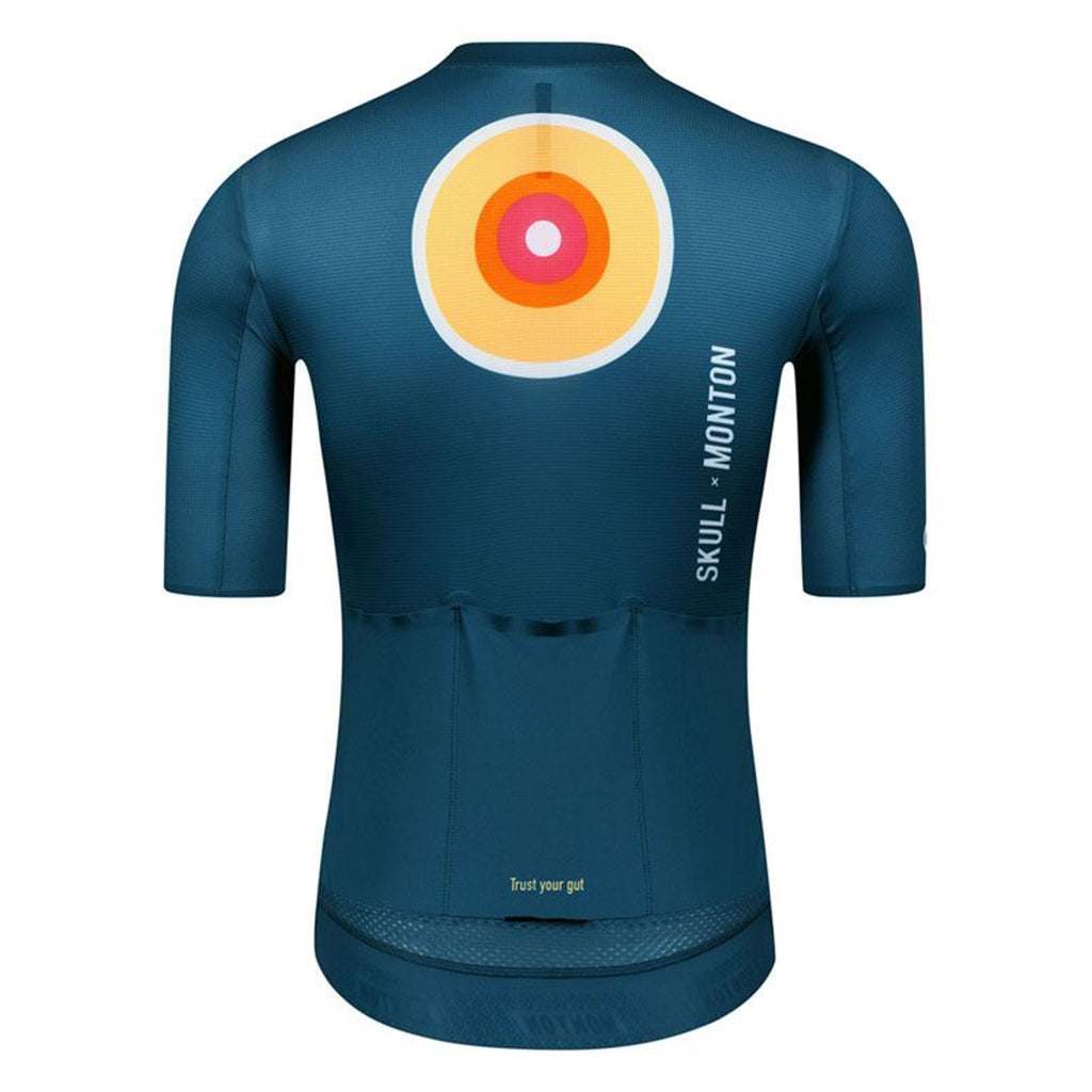 Skull Monton Target Jersey-Blue
