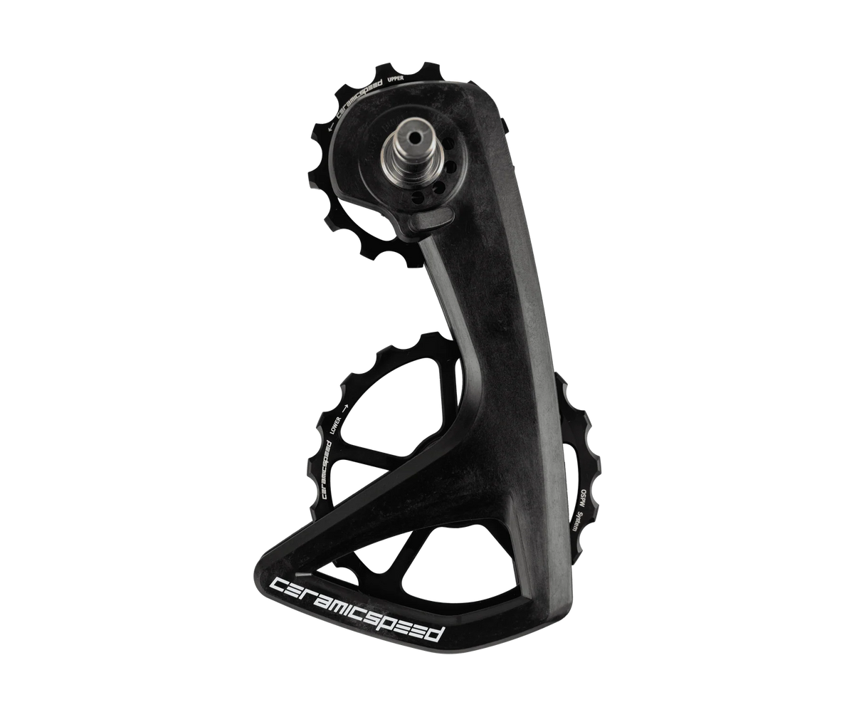 Ceramicspeed OSPW RS 5-Spoke for Shimano Dura-Ace R9250/Ultegra R8150 Derailleur Pulley (Black)