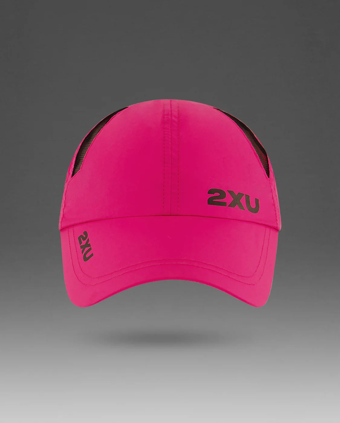 2XU UQ5685F Run Cap (Fuchsia/Black)