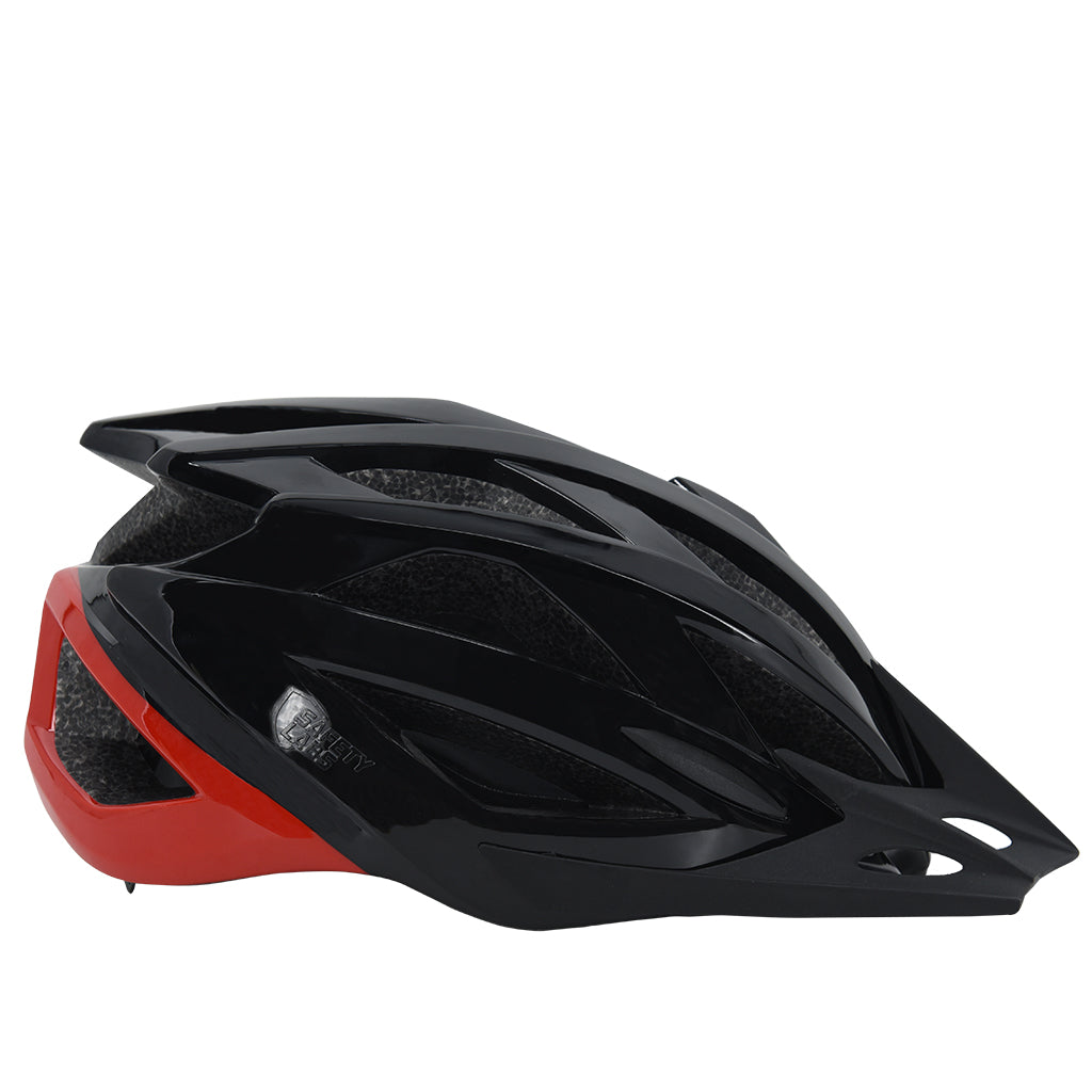Safety Labs Juno Helmet-Shiny Black Red