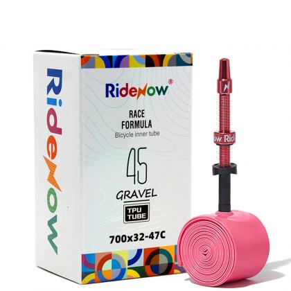 RideNow 700x32-47c 45mm Aluminium Valve Light TPU Inner Tube