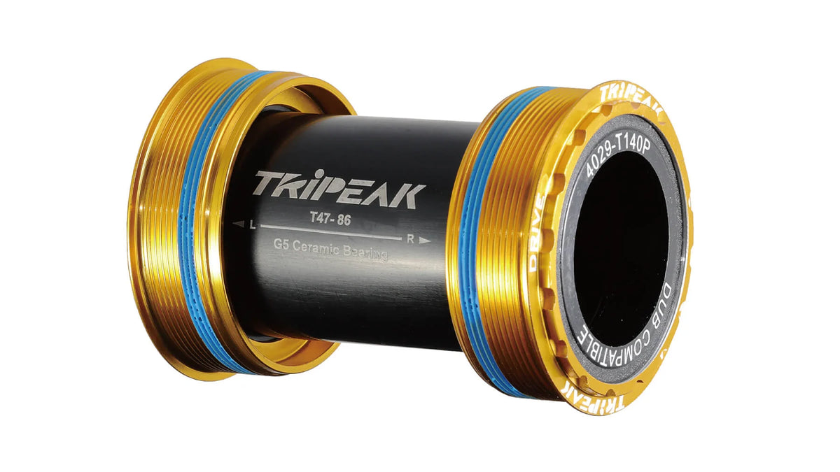 Tripeak 3-in-1 Core System G5 T47-86MM Bottom Bracket (Gold)