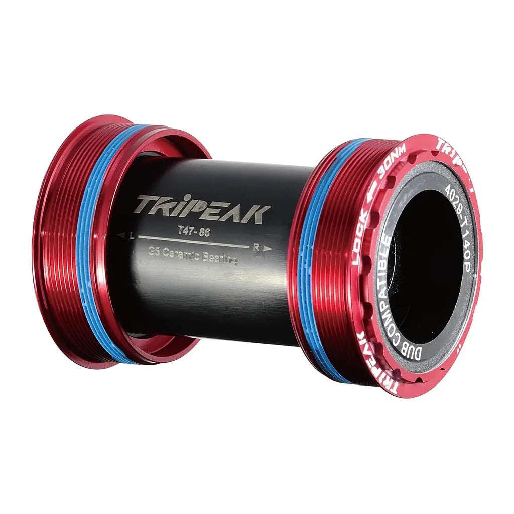 Tripeak 3-in-1 Core System G5 T47-86MM Bottom Bracket (Red)