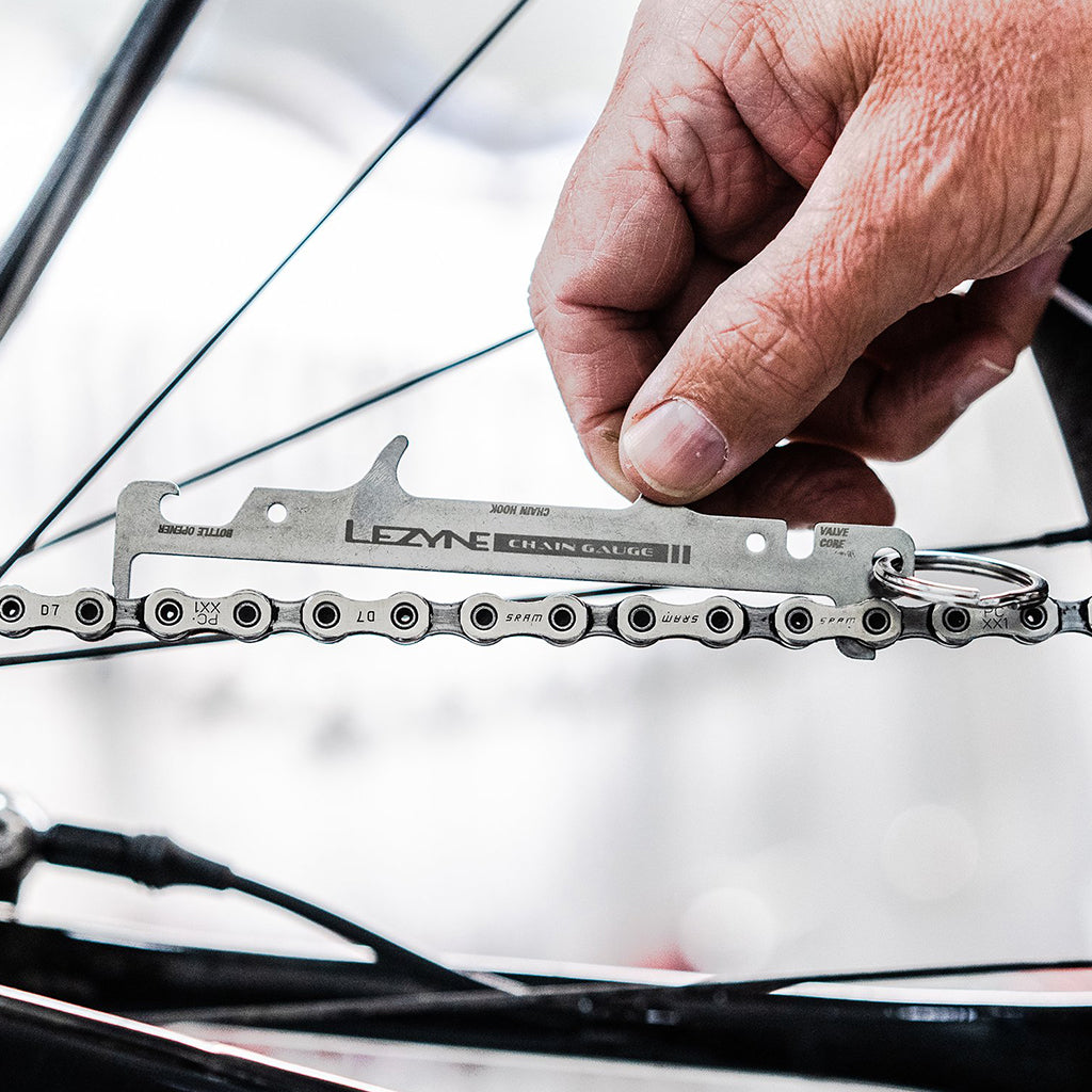 Lezyne Chain Gauge-Chain Wear Checker