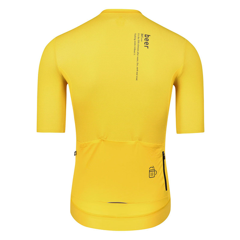Skull Monton Beer Jersey-Yellow
