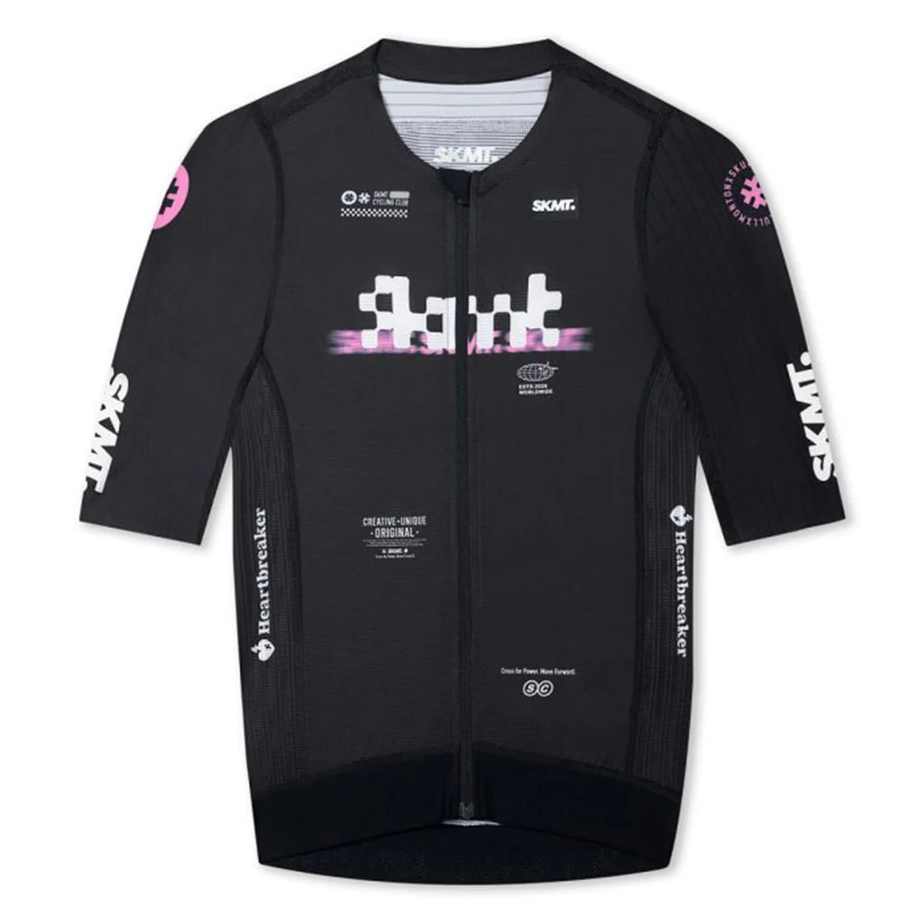 Monton SKMT Flux Block Mens Cycling Jersey (Black)