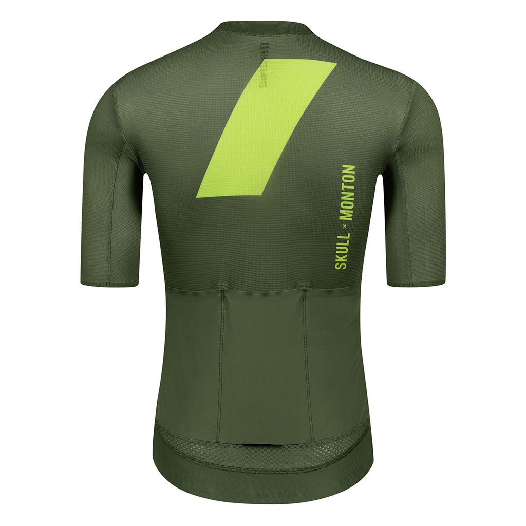 Skull Monton No.1 Aloe Vera Jersey-Green