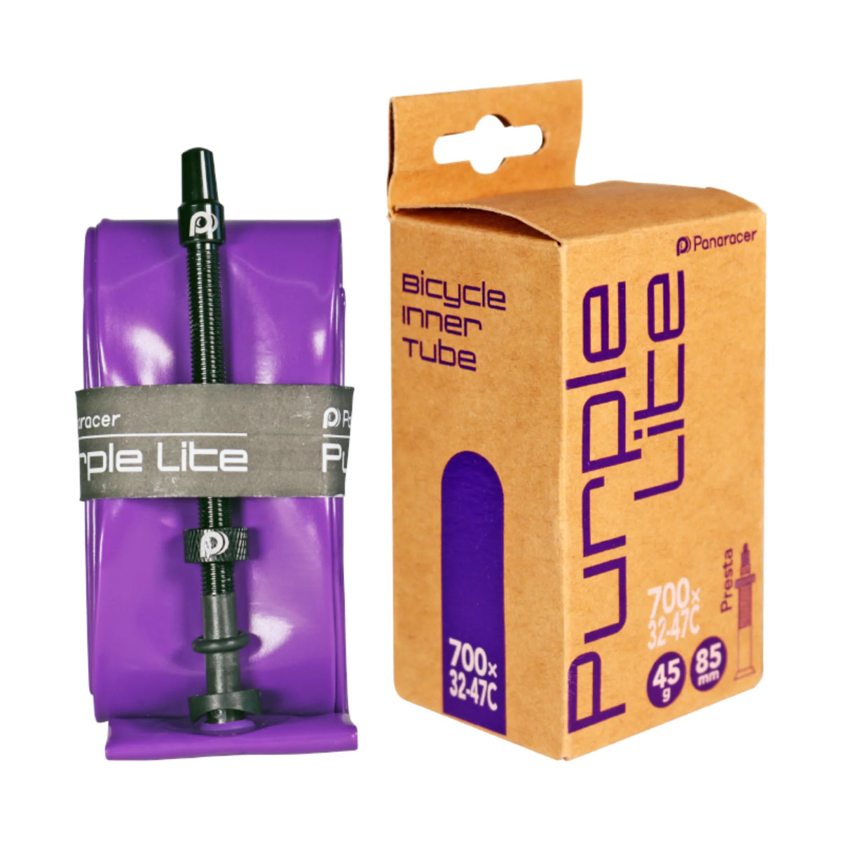 Panaracer Purple Lite TPU 700x32~47c Presta 85mm Tube