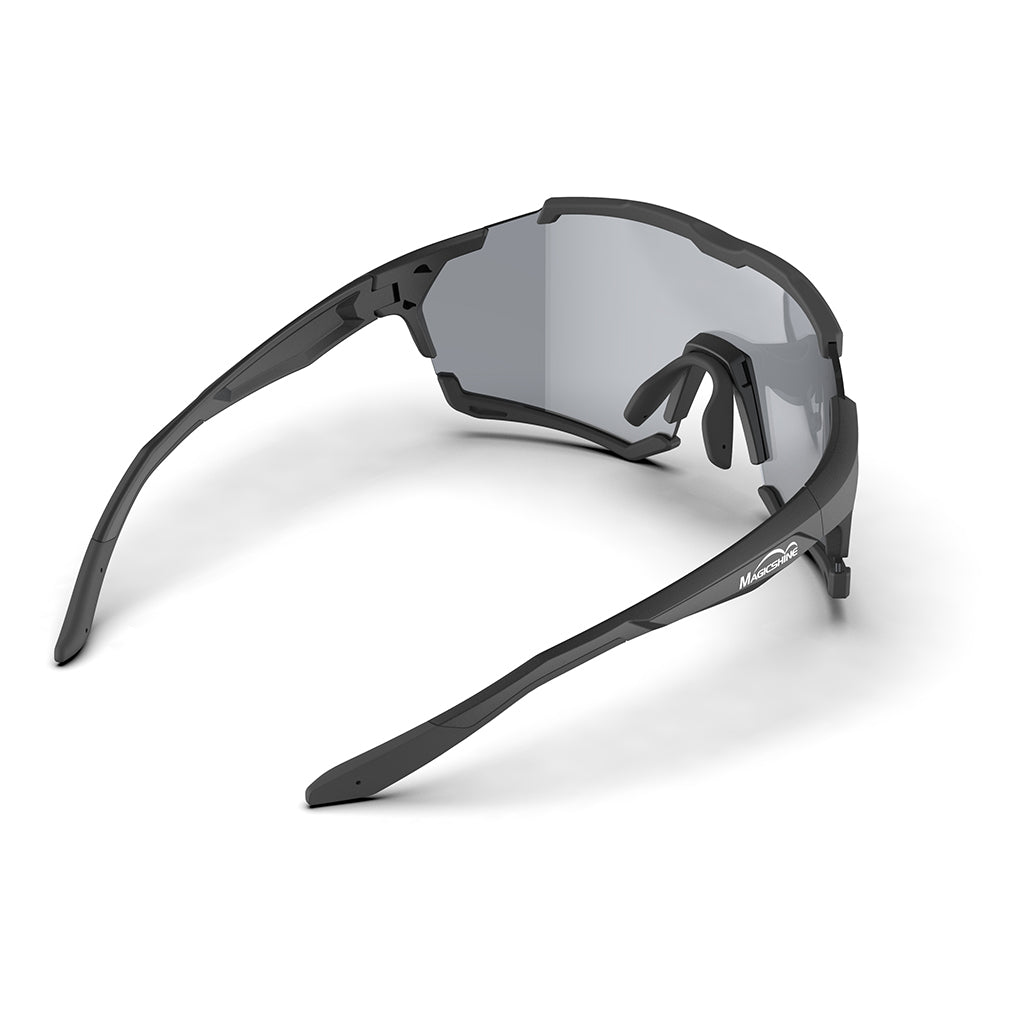 Magicshine Versatiler Photochromic Sunglasses-Clear/Black