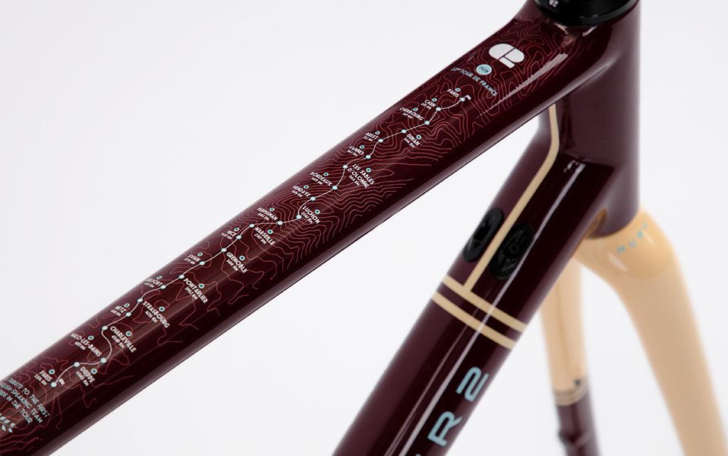 Chapter2 Huru Disc Brake Frameset (Maroon)