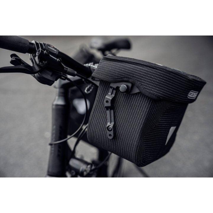 Ortlieb Ultimate Six High Visibility Handlebar Bag (Black Reflective)