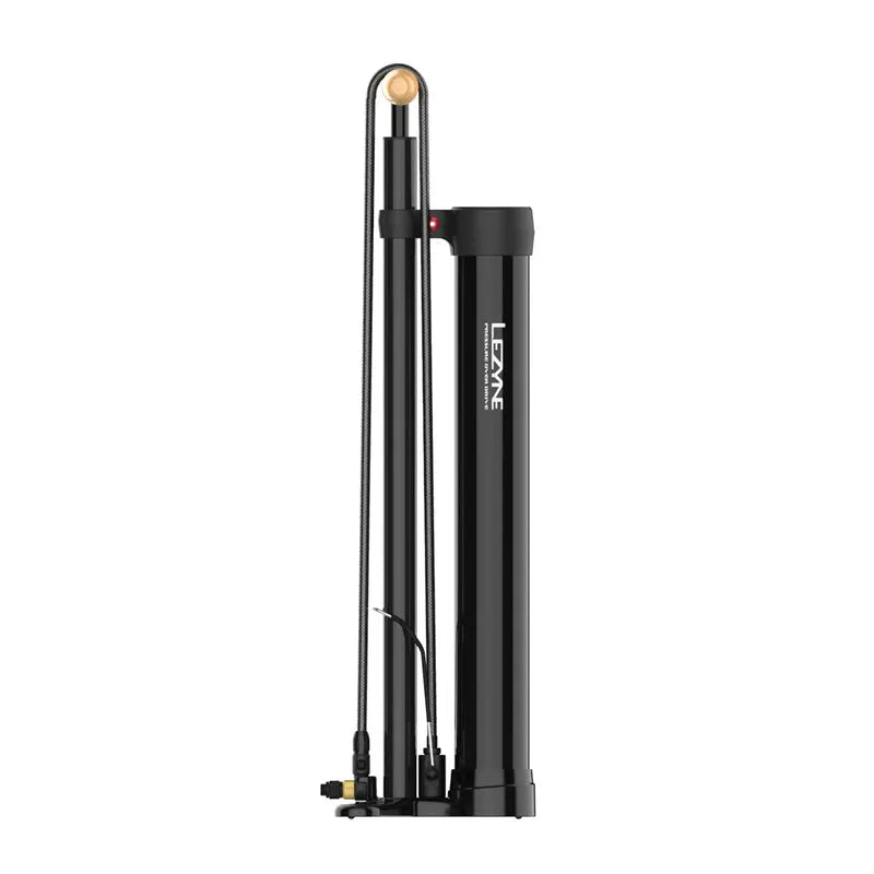 Lezyne Pressure Overdrive High Volume Floor Pump (Black)