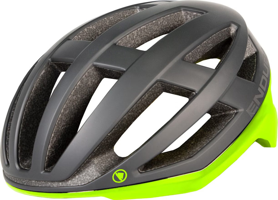Endura FS260 Pro II Road Cycling Helmet (Bright Yellow)