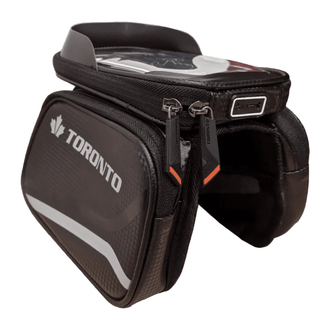 Toronto Triple Storage Frame Bag - Black