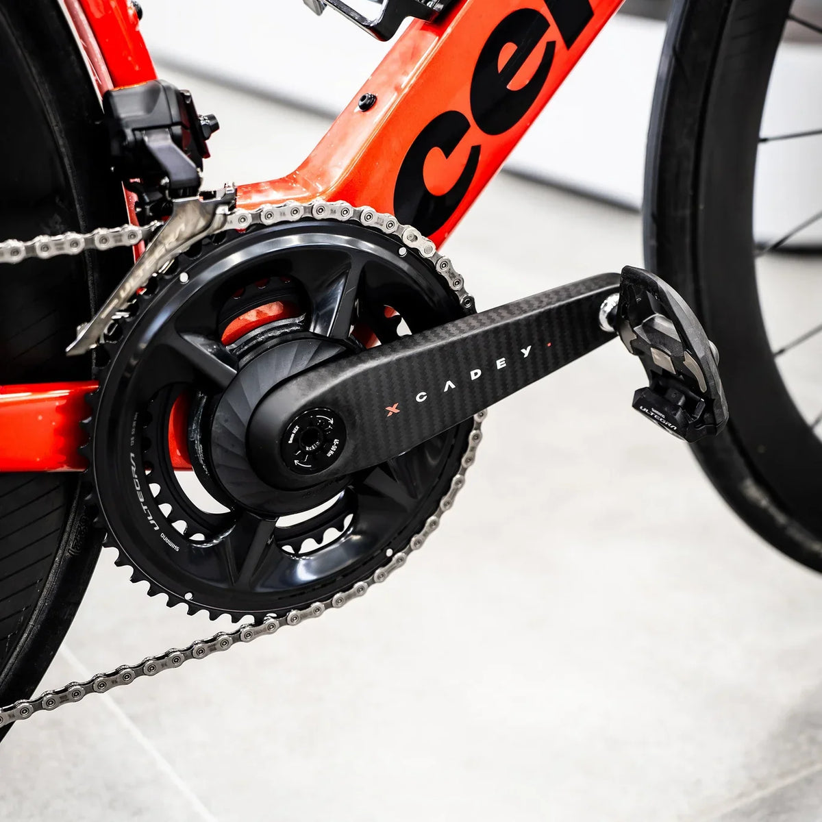 XCADEY Ventus Easton Lite Crankset Power Meter (Black)