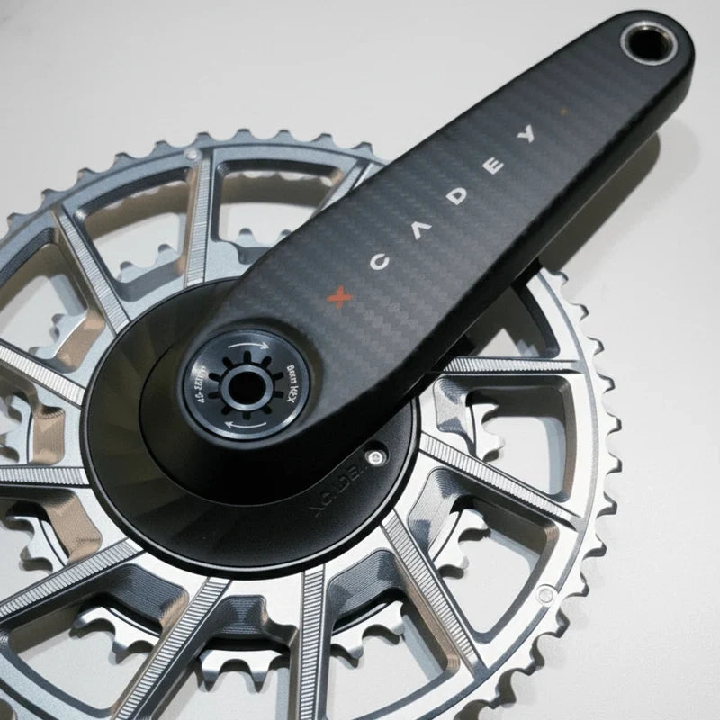 XCADEY Ventus Easton Lite Crankset Power Meter (Black)