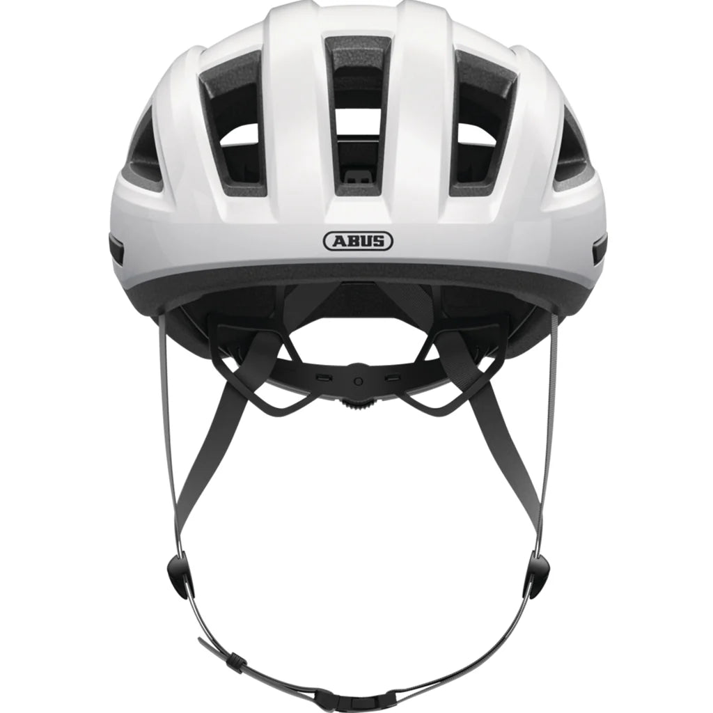 Abus Multiplayer Road Cycling Helmet (Shiny White)