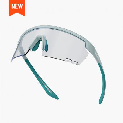 Magicshine Rouler Night Vision Sports Sunglasses-Green/Blue