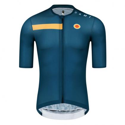 Skull Monton Target Jersey-Blue