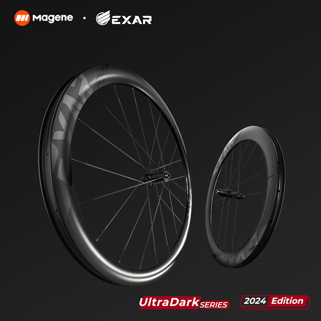 Magene EXAR UltraDark DB508 Carbon Wheelset-50/58mm (Disc Brake)
