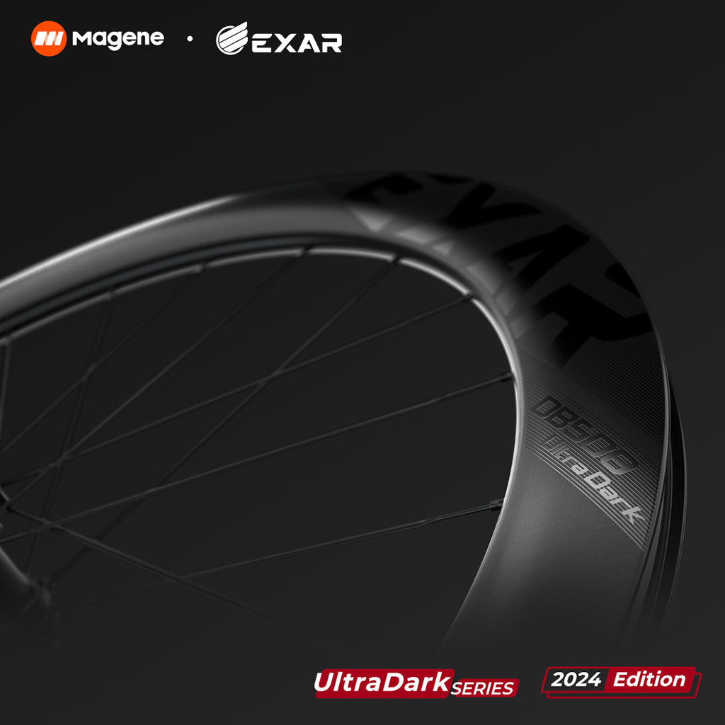 Magene EXAR UltraDark DB508 Carbon Wheelset-50/58mm (Disc Brake)