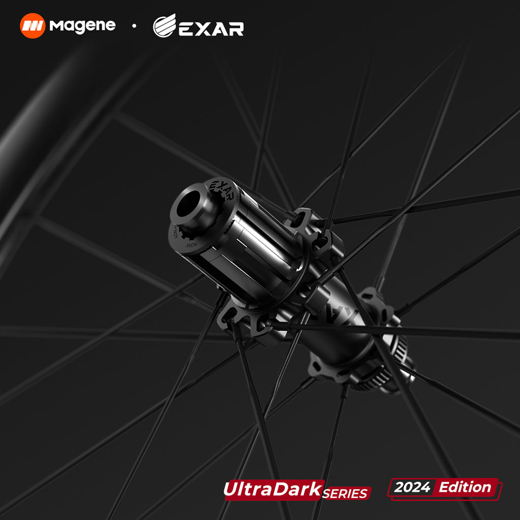 Magene EXAR UltraDark DB508 Carbon Wheelset-50/58mm (Disc Brake)