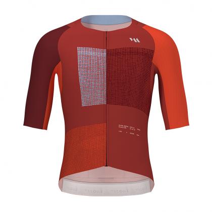 Valore Serie Tempo Jersey-Crimson Red