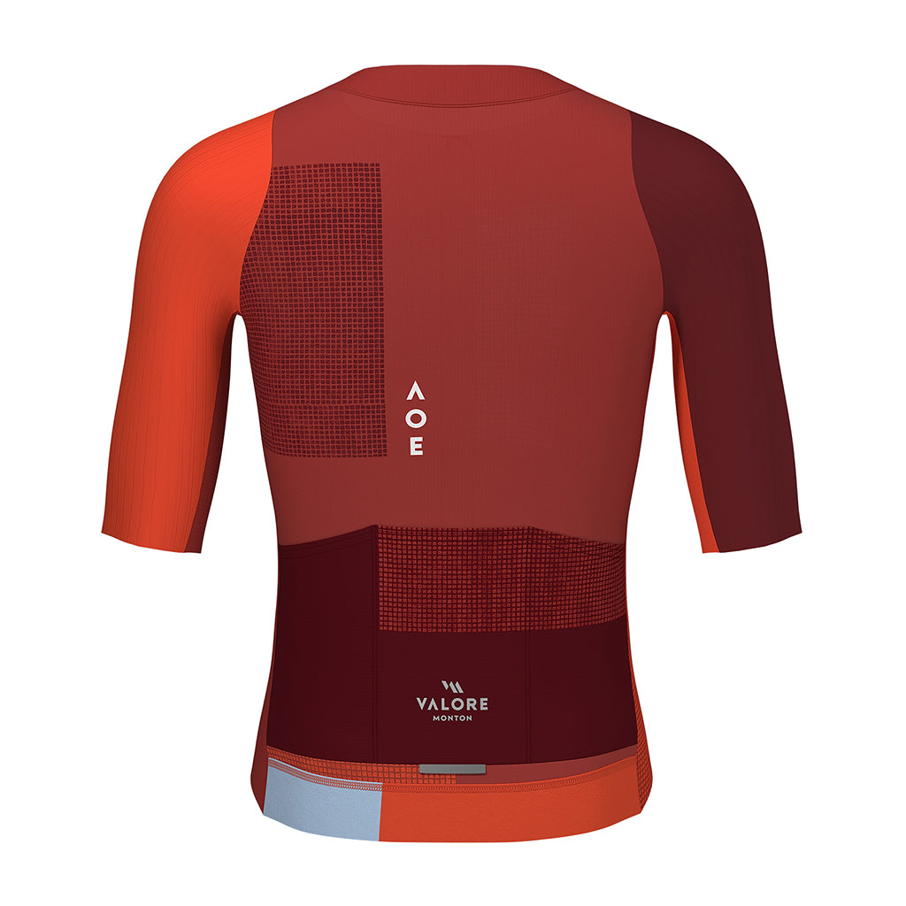 Valore Serie Tempo Jersey-Crimson Red