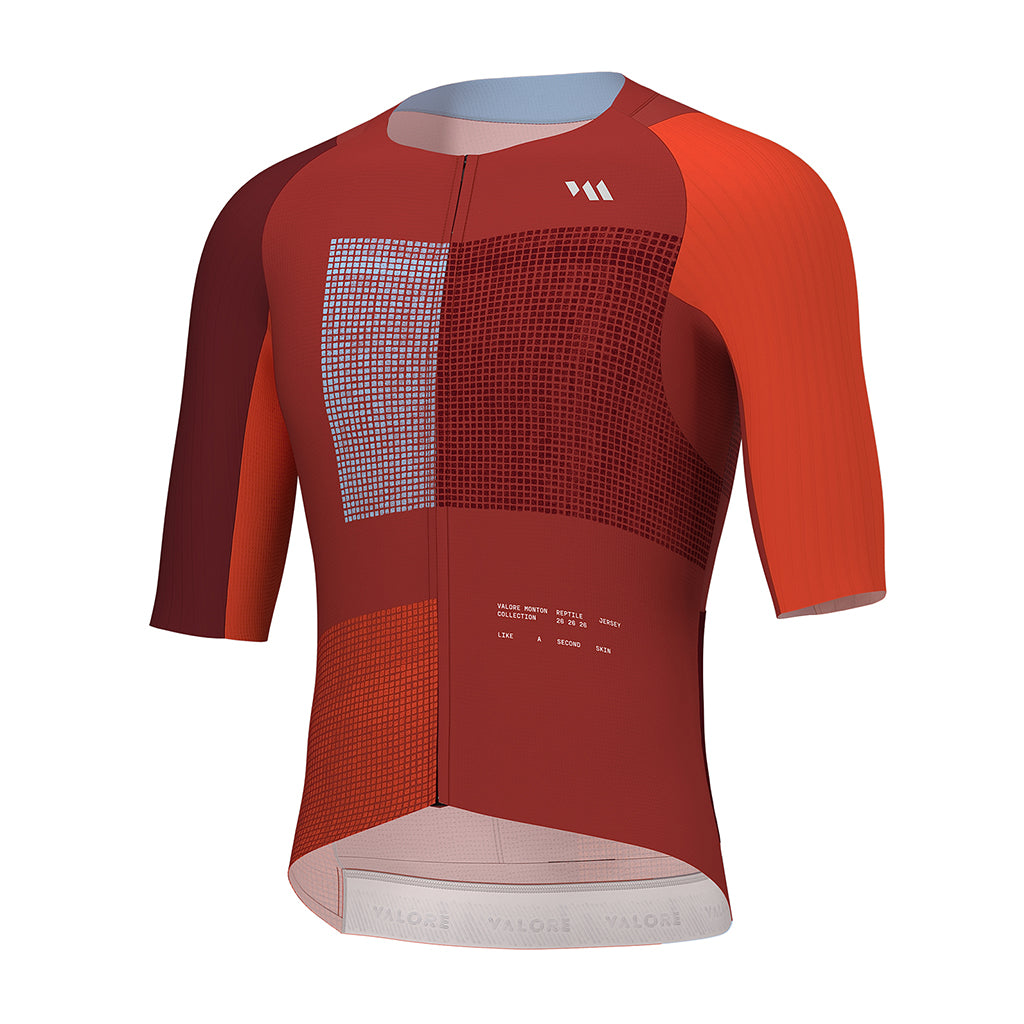 Valore Serie Tempo Jersey-Crimson Red