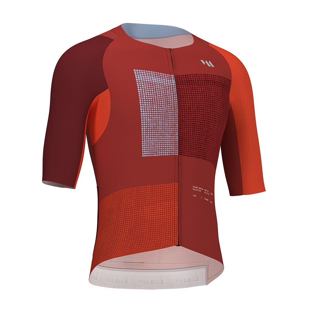 Valore Serie Tempo Jersey-Crimson Red
