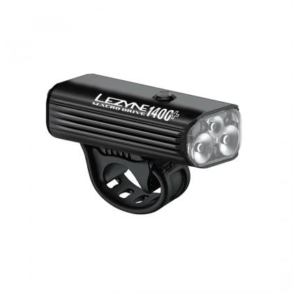 Lezyne Macro Drive 1400+ Front Light-Black (1400 Lumens)