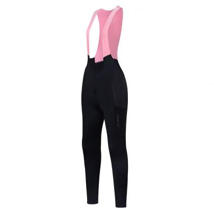 Monton Wmn Moto Summer Bibtights-Black