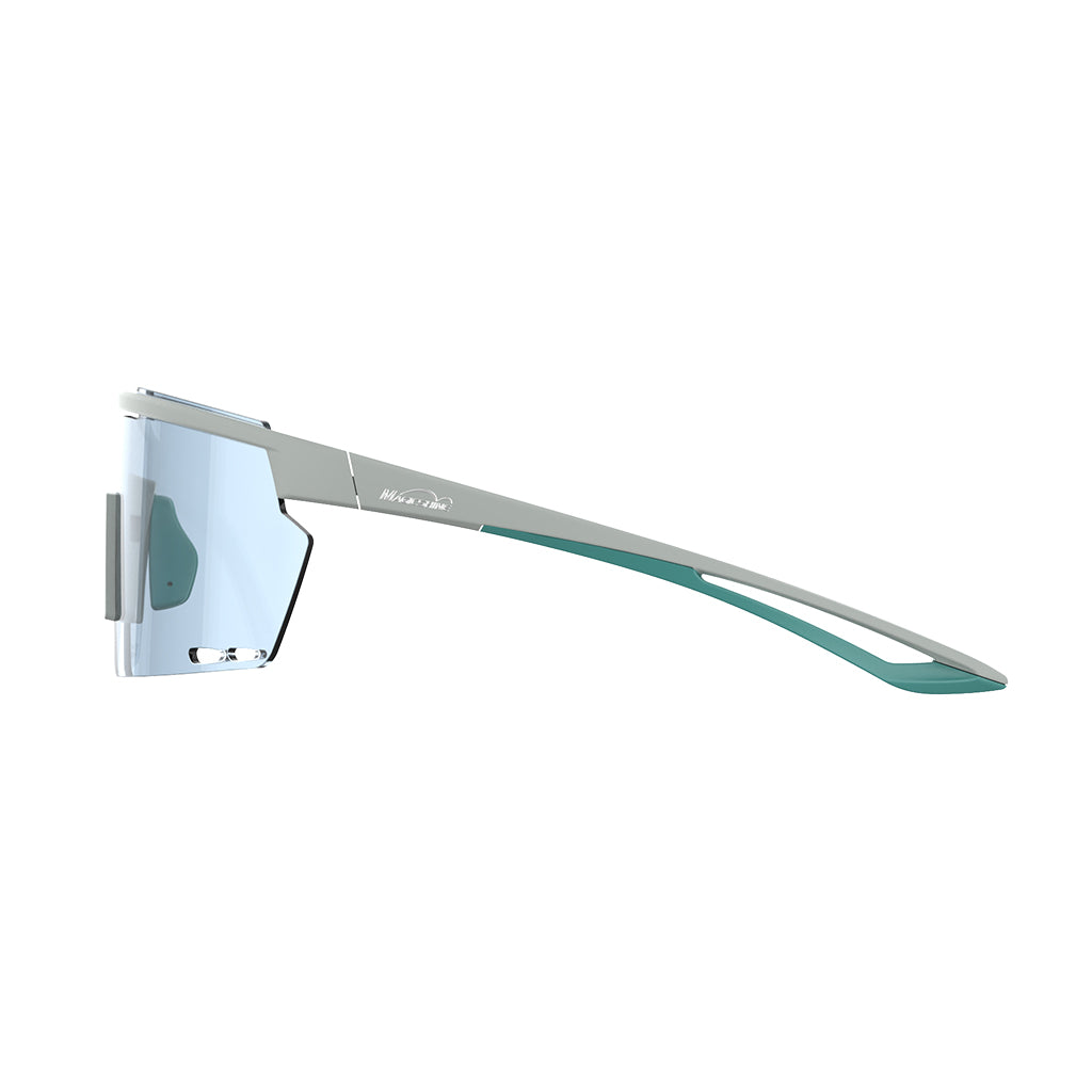 Magicshine Rouler Night Vision Sports Sunglasses-Green/Blue