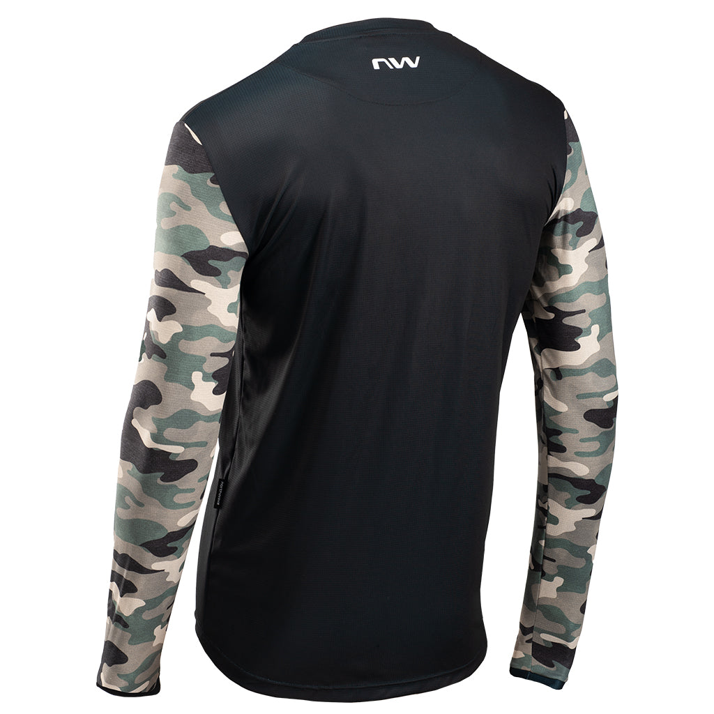 Northwave MTB Wild All Mountain Long Sleeve Jersey-Black