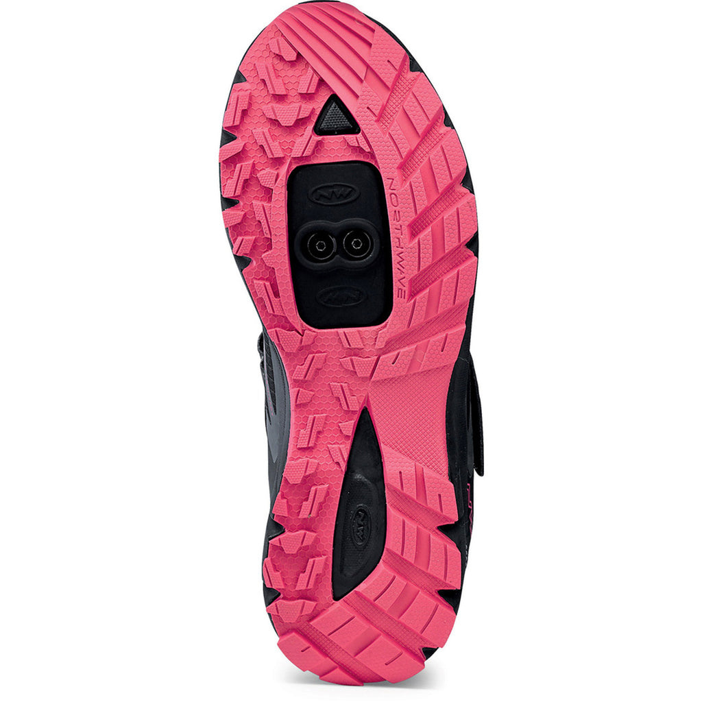 Northwave Wmn Escape Evo All Terrain Shoes-Black/Fuchsia