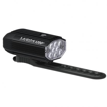 Lezyne Lite Drive 1200+ Front Light-Black (1200 Lumens)