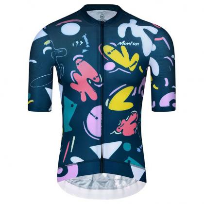 Monton Lifestyle Paint Shape Jersey-Blue