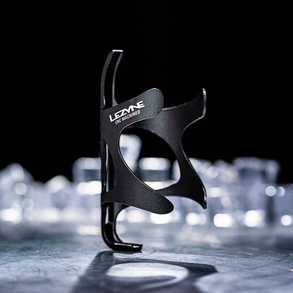Lezyne CNC Cage AL Bottle Cage-Black
