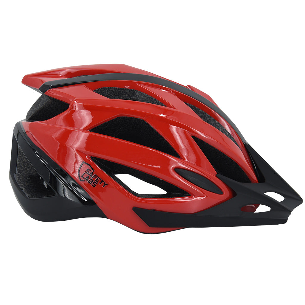 Safety Labs Juno Helmet-Shiny Red Black
