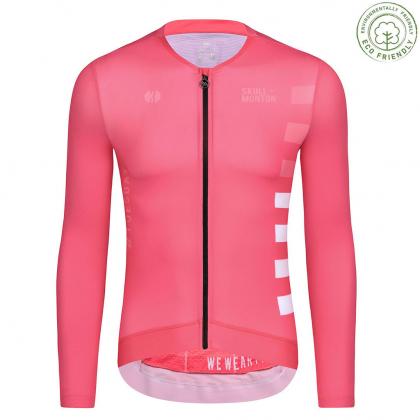 Monton Skull Tuesday Long Sleeve Jersey-Pink