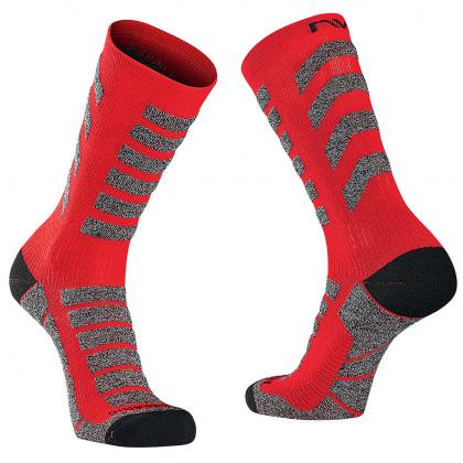 Northwave Husky Ceramic Winter Socks-Red/Black