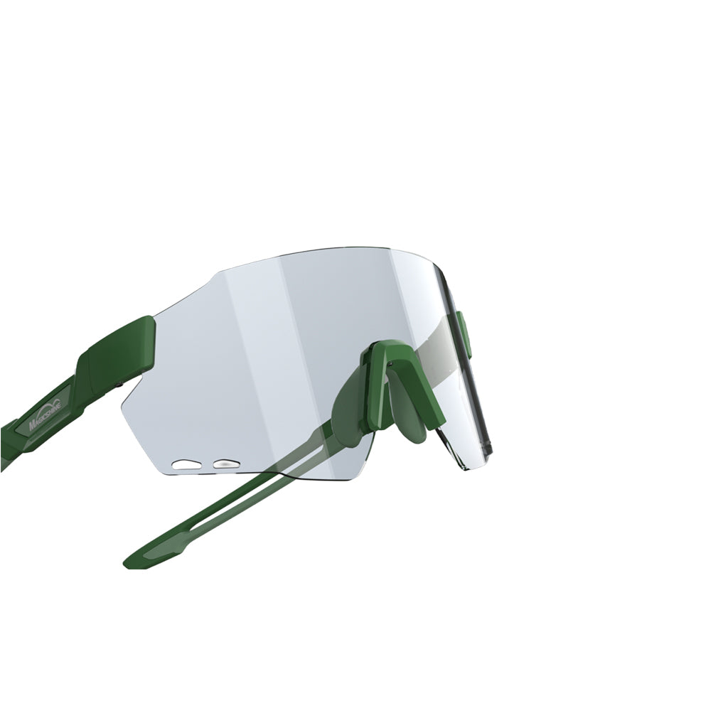 Magicshine Windbreaker Photochromic Sunglasses-Forest Green