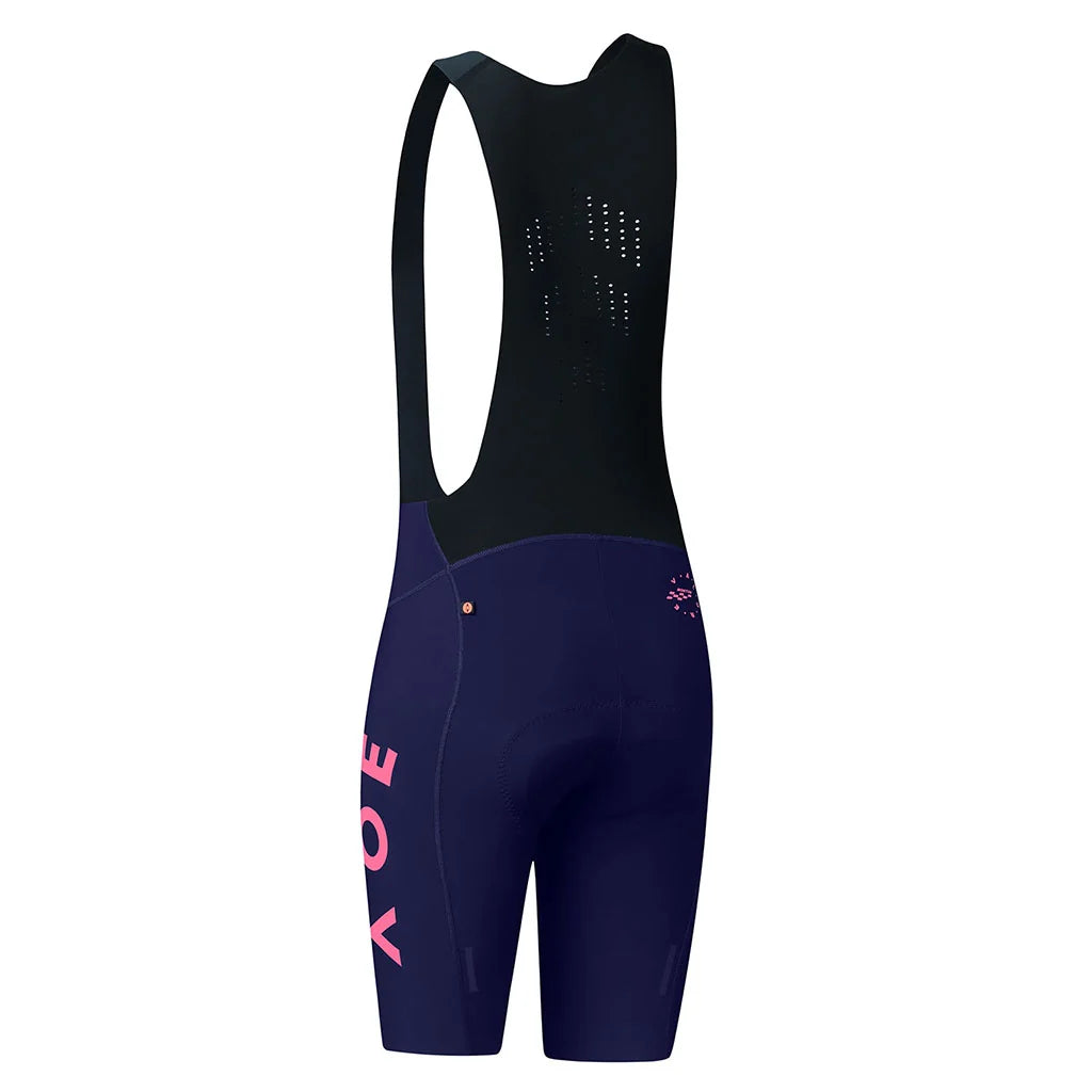 Monton Valore Nuova Luna Men's Cycling Bib Shorts (Blue Pink)