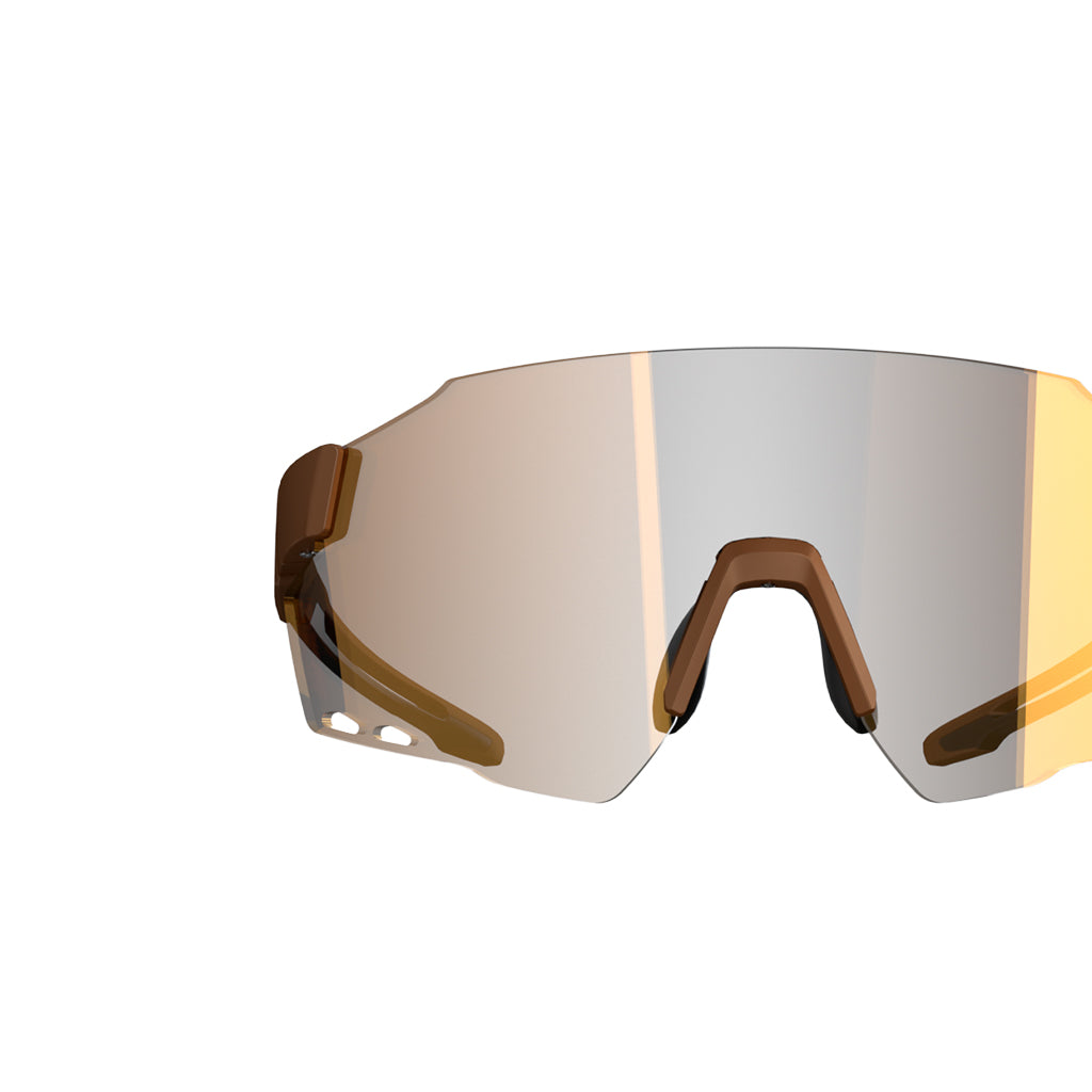 Magicshine Windbreaker Photochromic Sunglasses-Coffee Brown