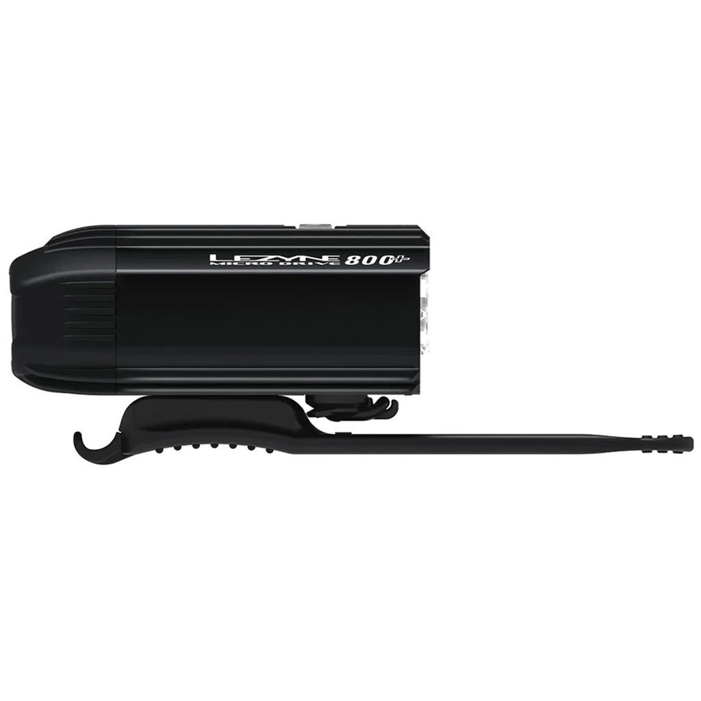 Lezyne Micro Drive 800+ Front Light-Satin Black (800 Lumens)