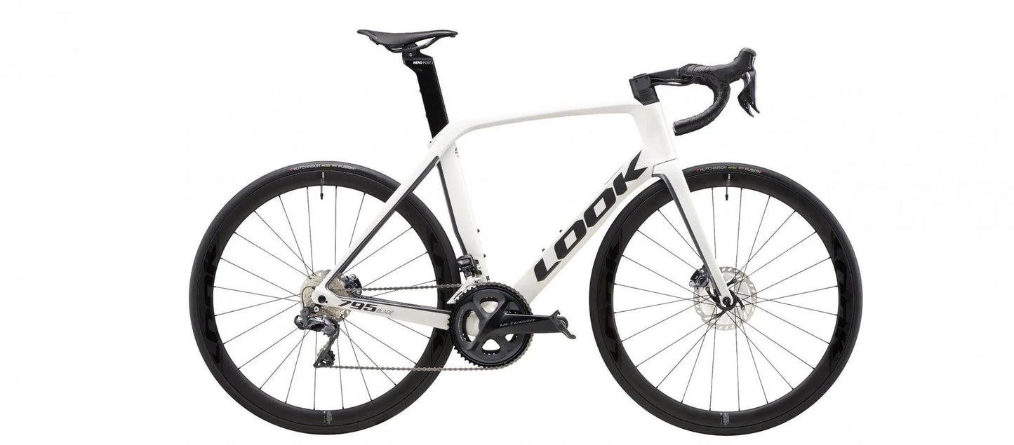 Look 795 Blade Disc (Metallc White Silver Glossy)