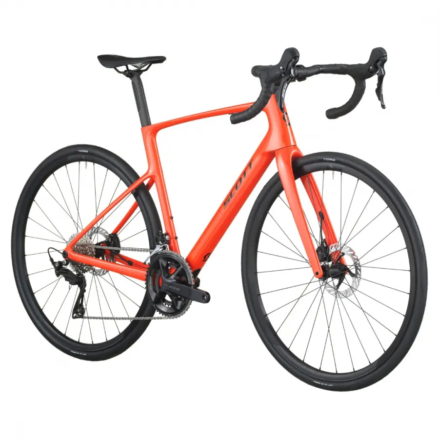 SCOTT ADDICT 50 FLAME ORANGE LIGHTWEIGHT AND ENDURANCE ROAD BIKE