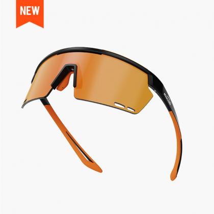 Magicshine Rouler Classic Sports Sunglasses-Black/Orange