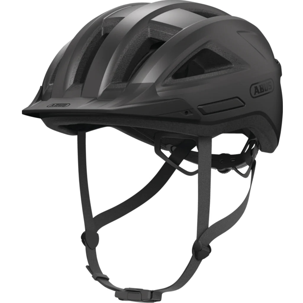 Abus LOWK-Y LED Urban Cycling Helmet (Velvet Black)