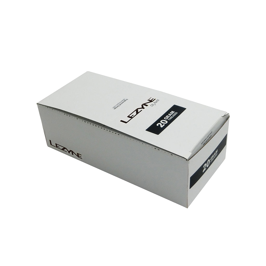 Lezyne 20G CO2 Cartridge Counter Top Box (30Pcs)